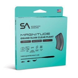 Scientific Anglers Magnitude Smooth Infinity Salt Full Clear Floating Fly Line in Clear